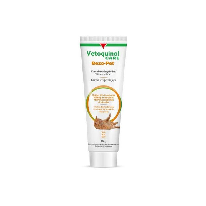 Vetoquinol Bezo-Pet - Pasta Para Bolas De Pelo Para Gato  120g