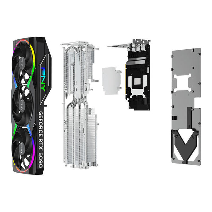 Vga Pny Geforce Rtx 5090 Oc Argb 32gb Ddr7 3xdp 1xhdmi 2.01 Ghz Cuda 21760 512bit 600w