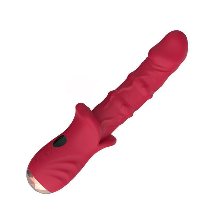 Vibrador Con Calor Y Movimiento Vertical Con Pantalla Digital