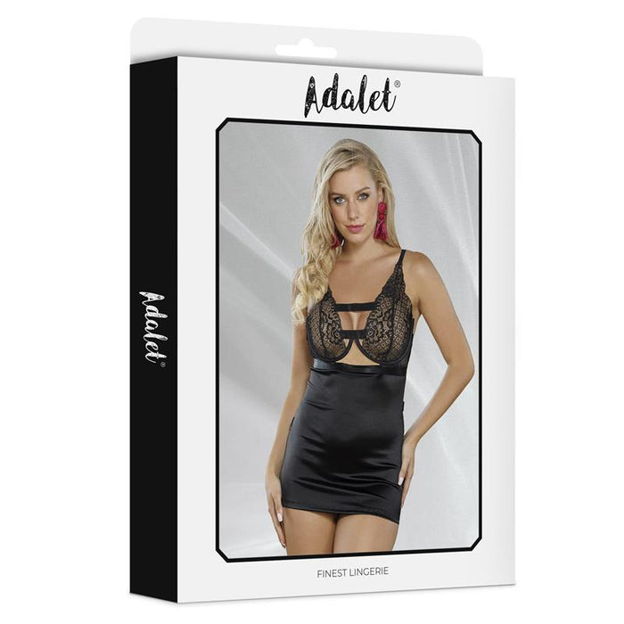 Vicky Babydoll Espalda Abierta Talla (Interno):S/M