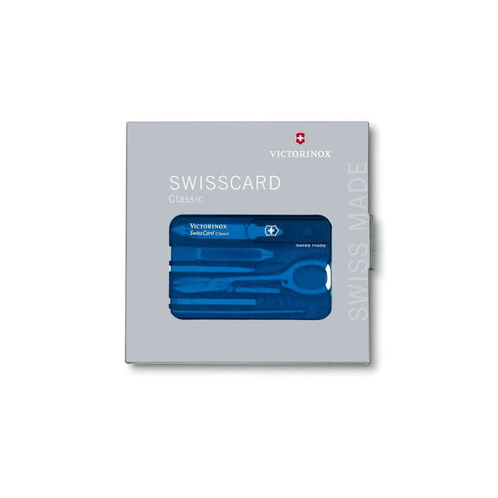 Victorinox Swisscard Classic Estuche De Maquillaje Y De Manicura Azul, Transparente Abs Sintéticos