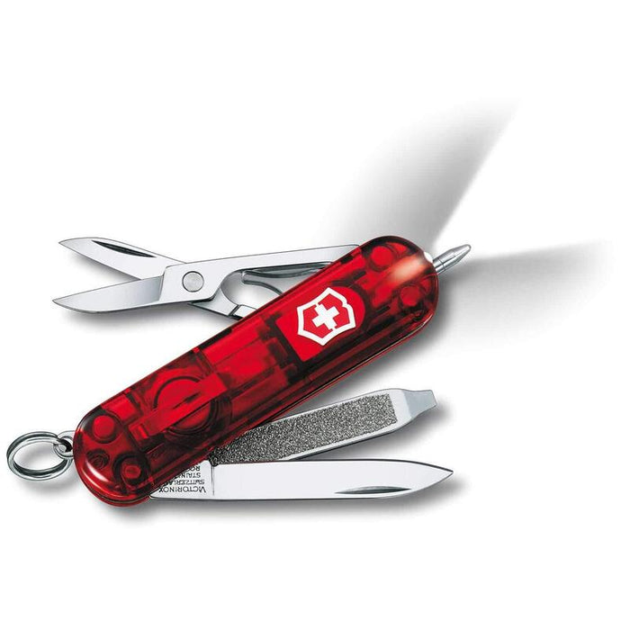 Victorinox V-0.62 26.T Taschenmesser Signature Lite, Rojo Transparente