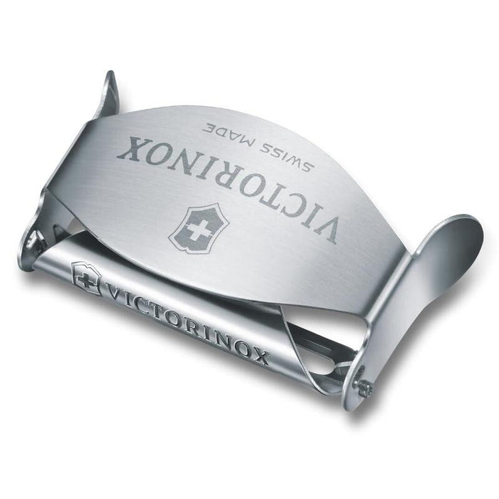 Victorinox V-7.60 74 X1 Swiss Army Edelstahlschäler, Plateado