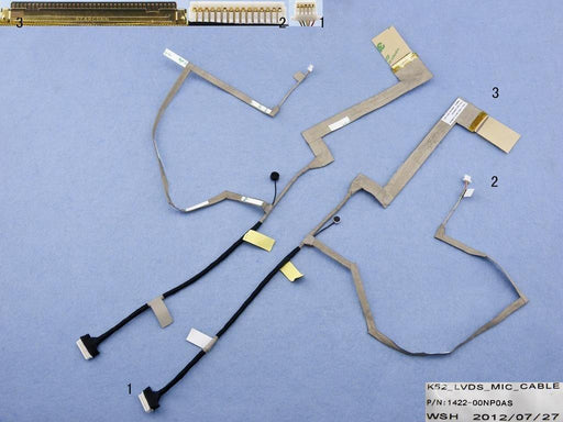 Cable Flex Para Portátil Asus K52 K52F K52Jr Con Micro