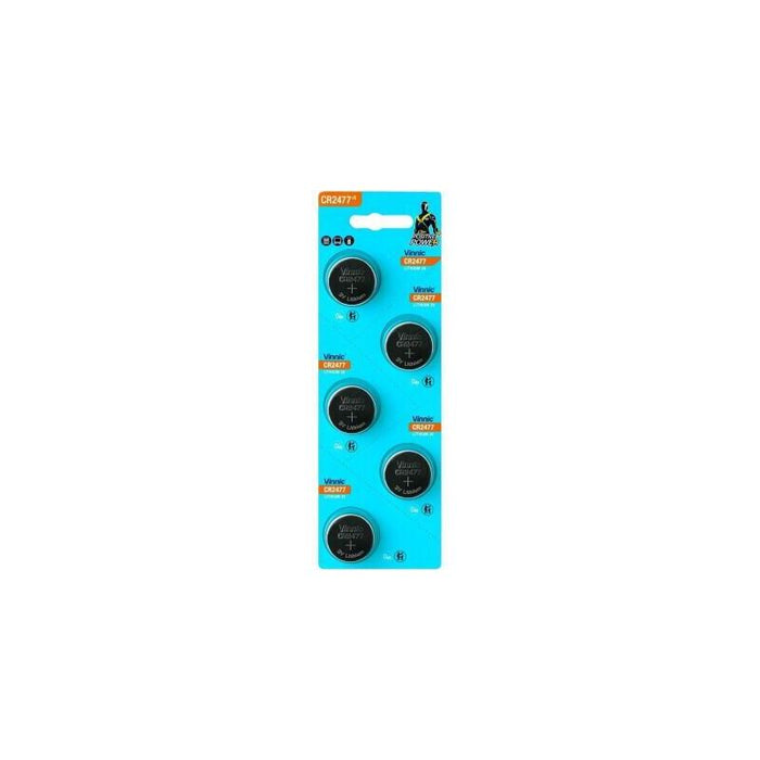 Vinnic Pila Boton Litio Cr2477 3v Blister*5