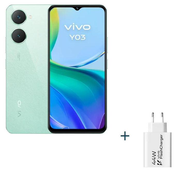 Vivo Y03 6.56" 4gb(+4) 128gb Green + Cargador 44w