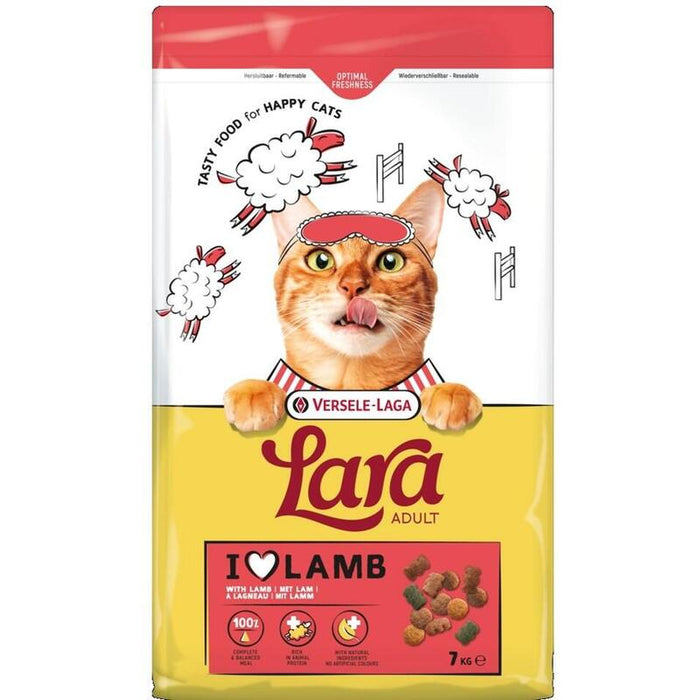 Vl-Lara Adult Lamb Con Alimento De Cordero Para Gatos Adultos 7kg