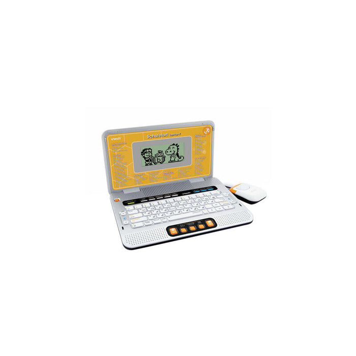 Vtech School Start Laptop E (Incl. Bolsa), Computadora De Aprendizaje Amarillo/Gris 80-109749