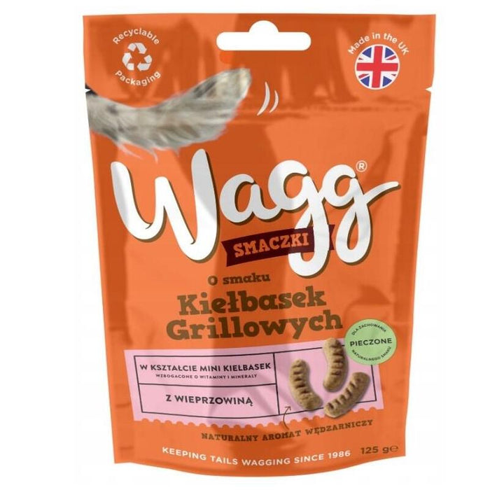 Wagg O Smaku Kielbasek Grillowych Przysmak Para Perro 125g