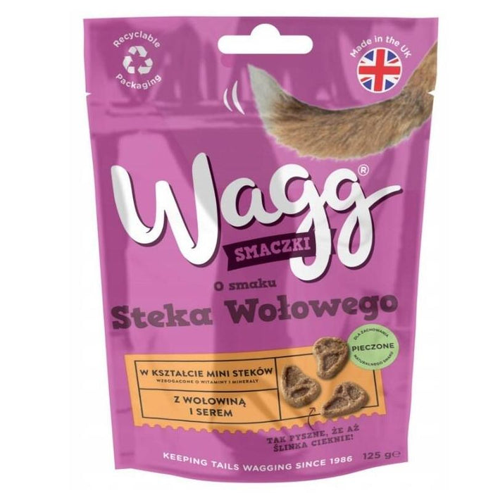 Wagg O Smaku Steka Wolowego Przysmak Para Perro 125g