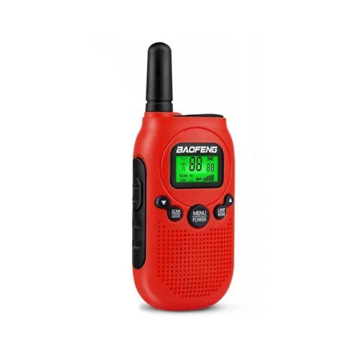 Walkie-Talkie Baofeng Bf-T6 Panda Rojo