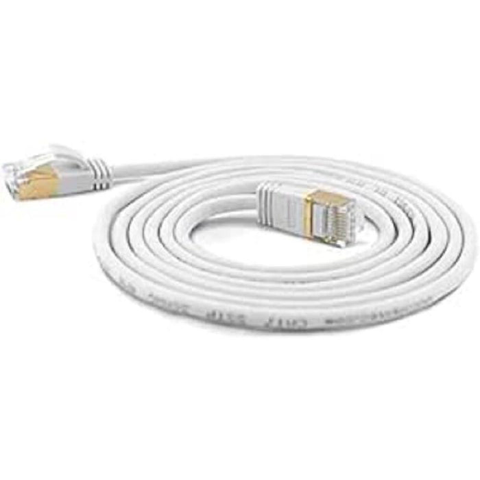 Wantec Cable De Red Smp Cat7 Me. Cat6a D=4mm 0,25m Blanco