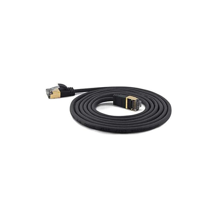 Wantec Cable De Red Sstp Cat7 Ste. Cat6a D=4mm 0,25m Negro
