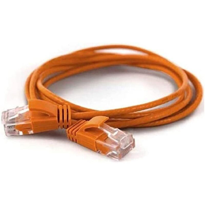 Wantec Cable De Red Utp Cat6a D=2,8mm 0,20m Naranja