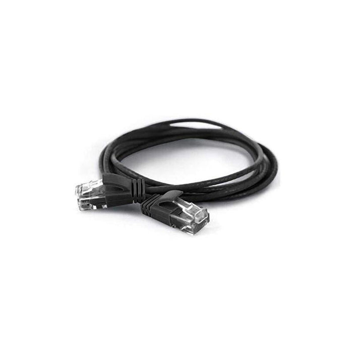 Wantec Cable De Red Utp Cat6a D=2,8mm 0,20m Negro