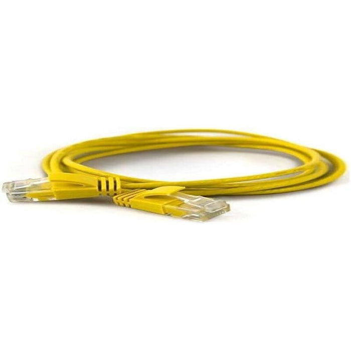 Wantec Cable De Red Utp Cat6a D=2,8mm 0,25m Amarillo