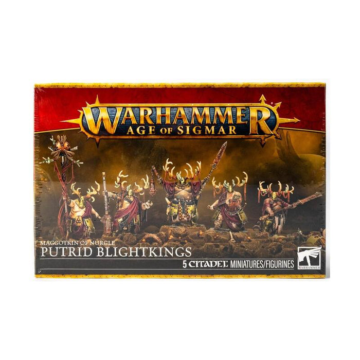 Warhammer Aos - Maggotkin Of Nurgle : Putrid Blightkings