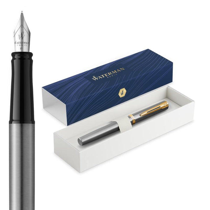 Waterman Füllfederhalter Impression Mainless Meelgt F Azul Caja De Regalo