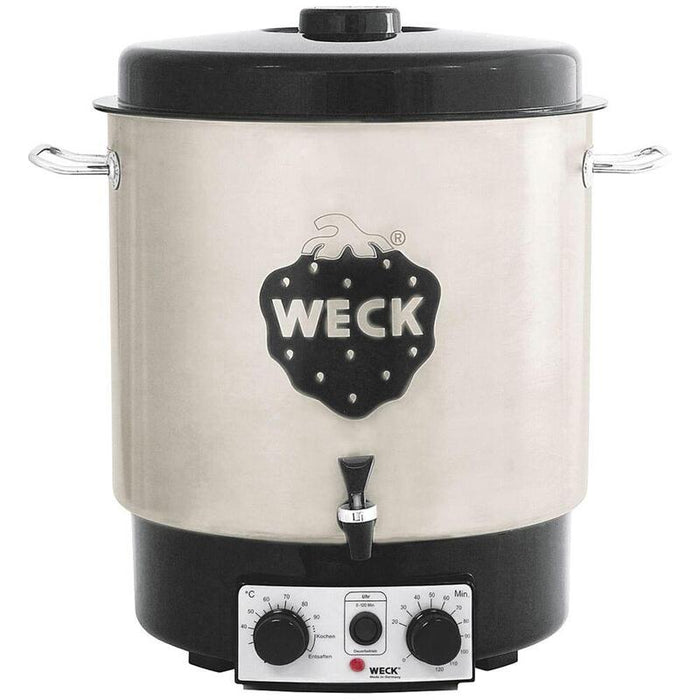 Weck Preserving Cooker Stainless Steel With Clock And Tap