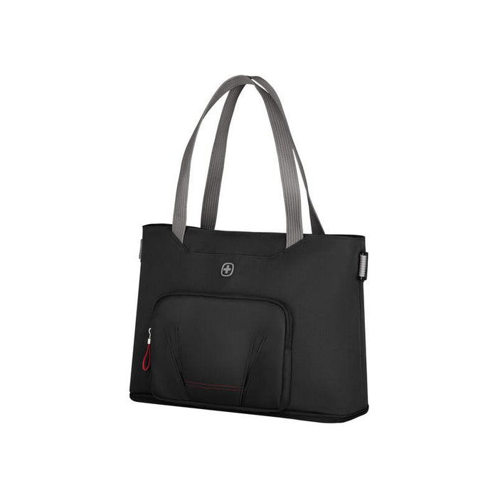 Wenger Motion Deluxe Tote, Bolso Negro, Hasta 39,6 Cm (15,6") 612543