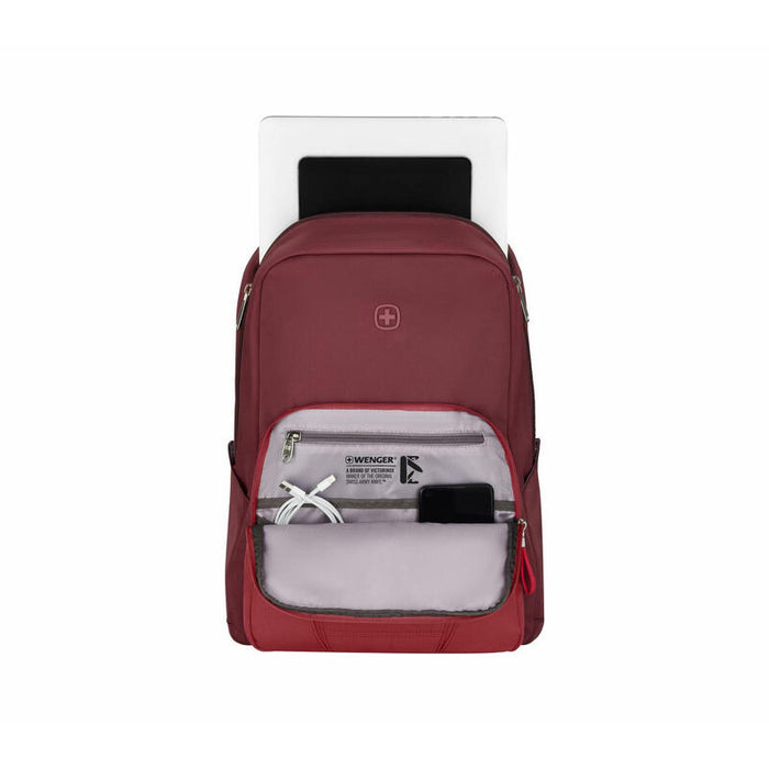 Wenger Motion, Mochila Rojo Vino, Hasta 40,6 Cm (16") 612546