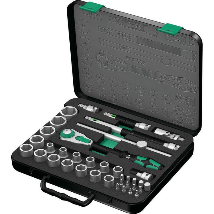 Wera 05003645001 Llave De Tubo Juego De Llaves De Tubo 37 Pieza(S)