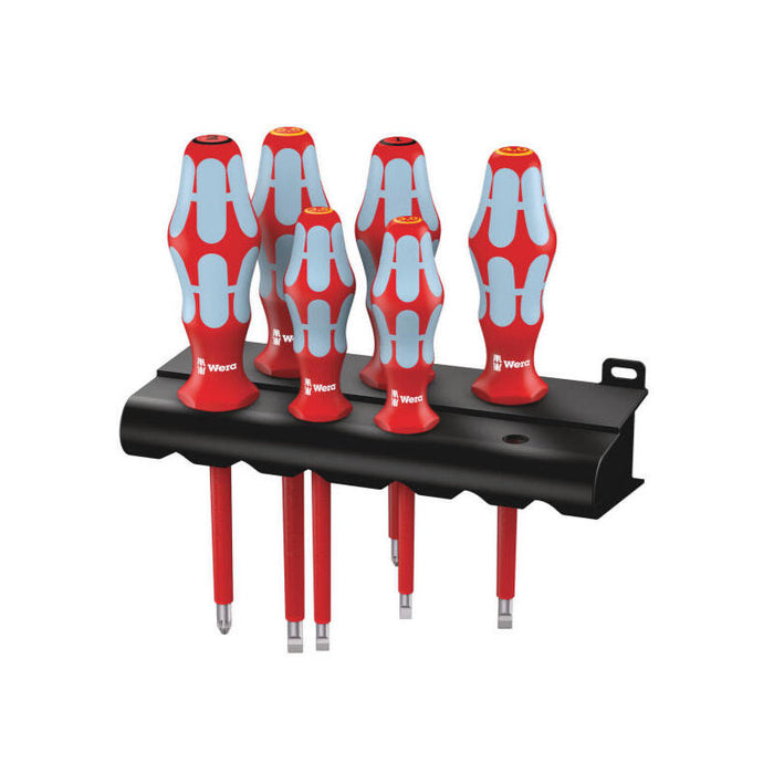 Wera 3165 I/6 Schraubendrehersatz, Edelstahl + Rack 05022745001