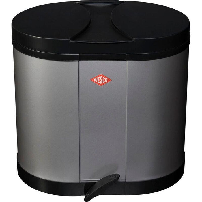 Wesco Eco-Double Bin Beta Silver