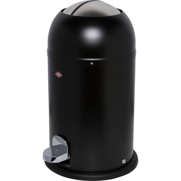Wesco Kickmaster Jounior Trash Can Black Matt