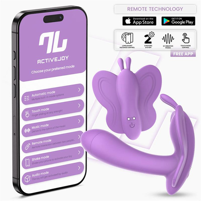 Wingy Estimulador Mariposa Con App Lavanda