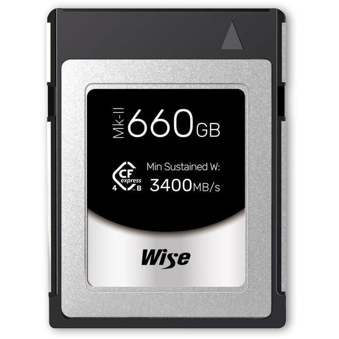 Wise Cfexpress 4.0 Type B Pro 660gb Mk-Ii Wi-Cfx4-B660pm2