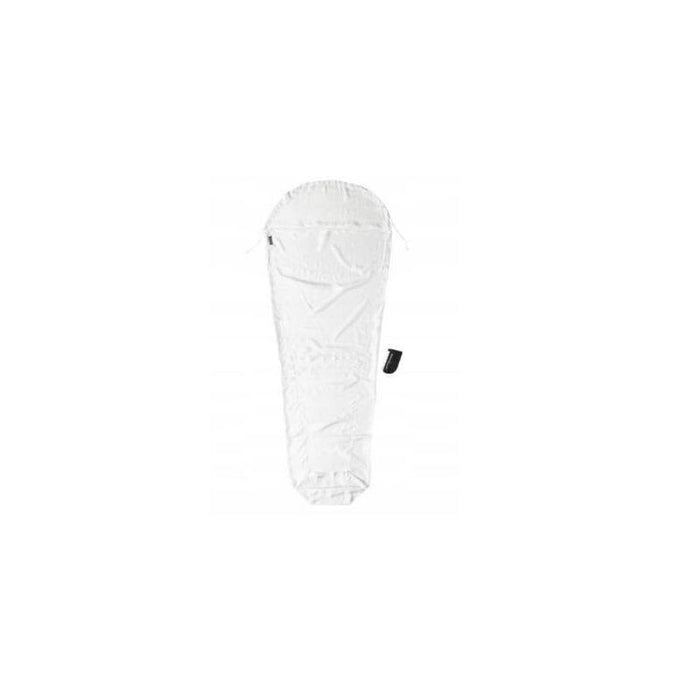 Saco De Dormir Tipo Momia Cocoon Para Adultos, De Seda Blanca Natural.