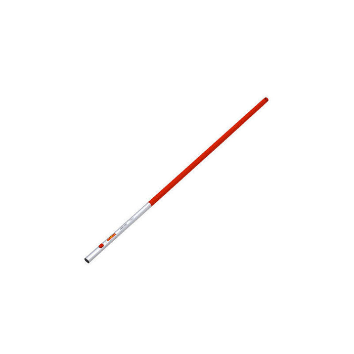 Wolf- Mango De Aluminio Garten Zm-A 140, Estrella Múltiple (Rojo/Plata, 140cm)