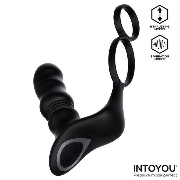 Womp Masajeador Prostático Con Vibración, Thrusting Y Control Remoto