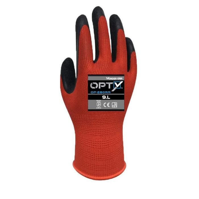 Wonder Grip Opty Op-280rr L 9 Rojo Retail