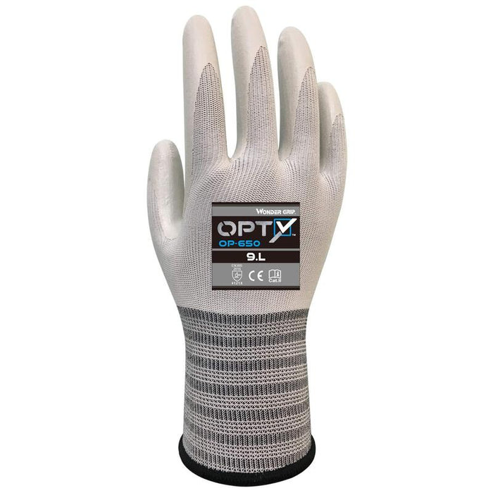 Wonder Grip Opty Op-650 Nitril-Handschuh Xl 10 Wei Retail