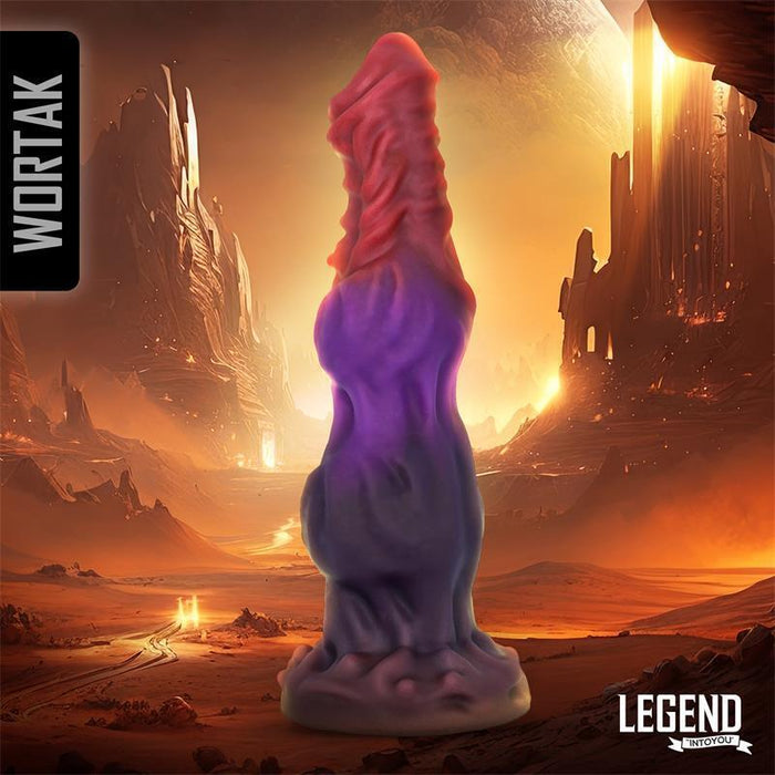 Wortak Dildo Silicona Líquida 24,8 Cm