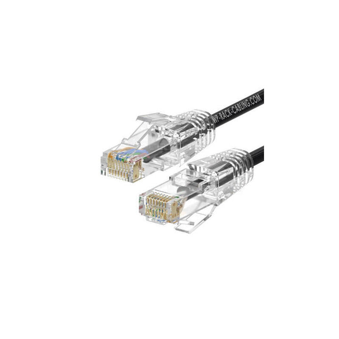 Wp Wpc-Pat-6au002bl-S Cable De Red Negro 0,2 M Cat6a U/Utp (Utp)