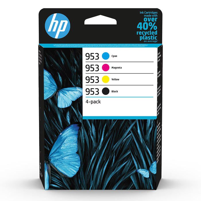 Tinta Original Hp 953 Multipack - Cian Magenta Amarillo Negro