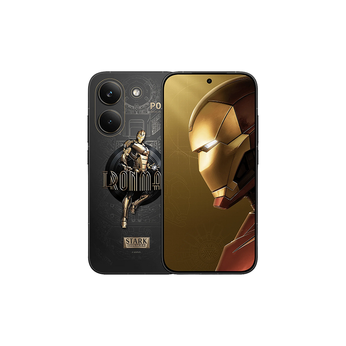 Smartphone  Xiaomi Poco X8 Pro 5g Dual Sim 12gb Ram 512gb - Gold - Iron Man Edition