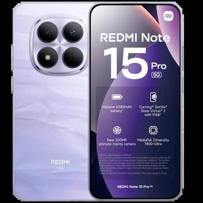 Xiaomi Redmi Note 15 Pro 5g 12gb/512gb Lila
