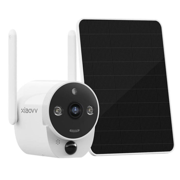Xiaovv B6 Fullhd 2mp Panel Solar Wifi Blanco