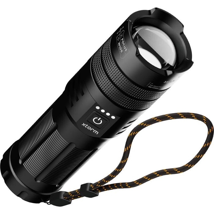 Xtorm Taschenlampe-Powerbank 10.500mah Schwarz