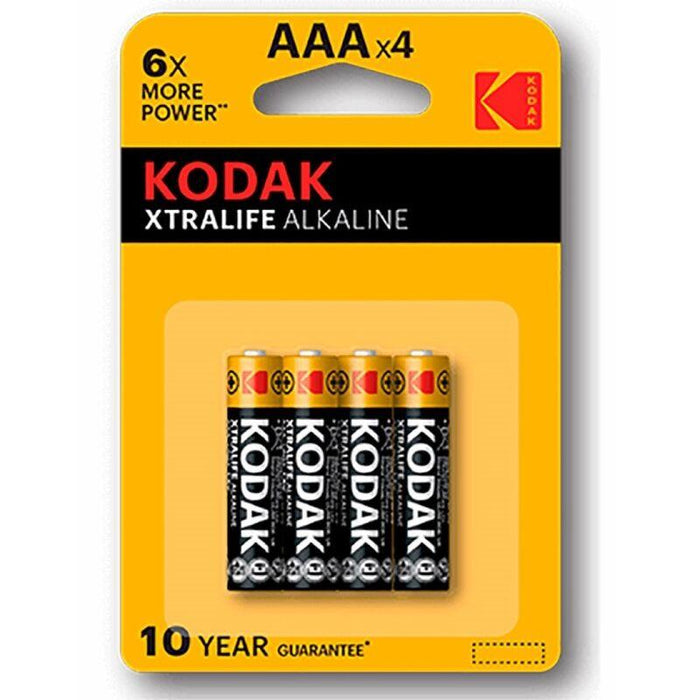 Pilas Kodak Extralife Alcalina 4ud Lr03 Aaa Blister