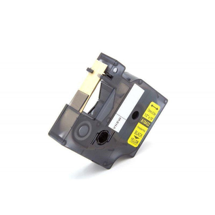 Yellow 9mmx5.5m Compatible Dymo Rhino 4200 5200 5000 6000 S0718450