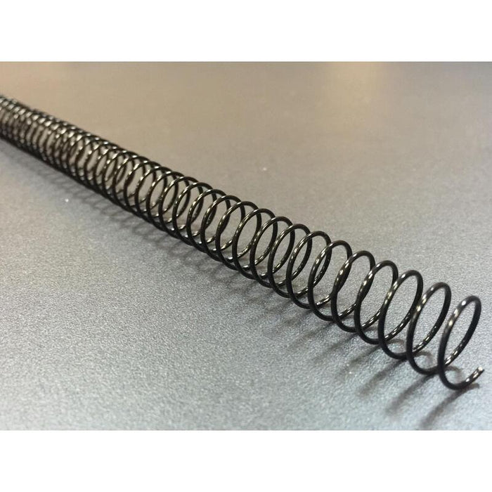 Yosan Espiral Plástico Negra 20 Mm (Paso 56 4.1) 50 Unidades