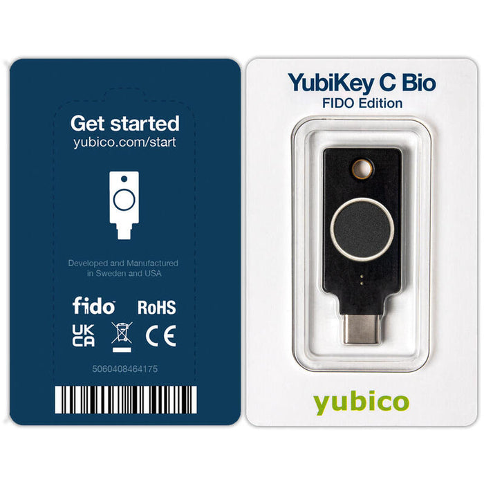 Yubikey C Bio Fido Edition Yubico Yubikey C Bio Fido