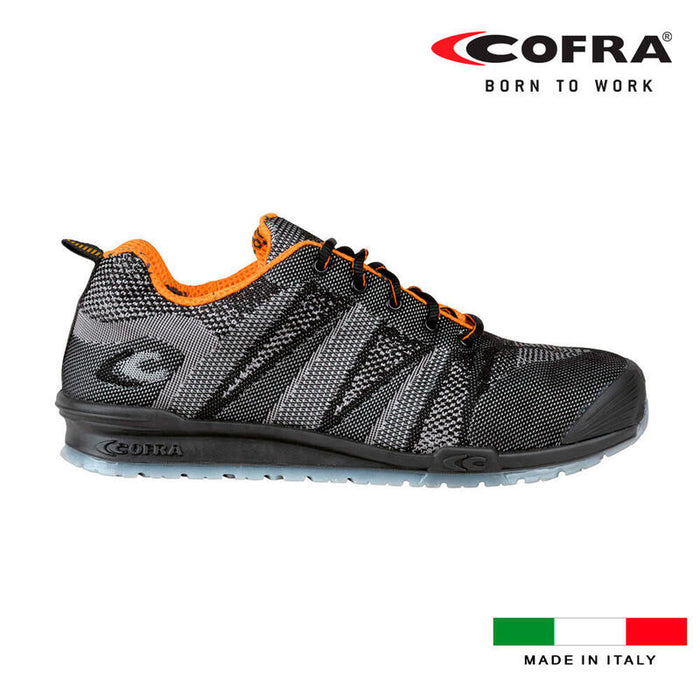 Zapatos De Seguridad Cofra Fluent Black S1 Talla 39