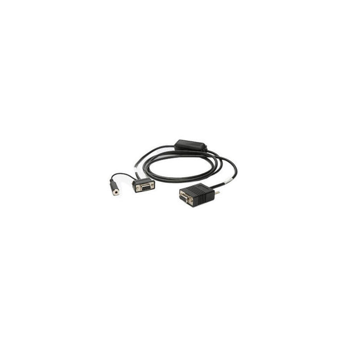 Zebra 25-13228-03r Cable De Serie Negro 1,8 M Db9