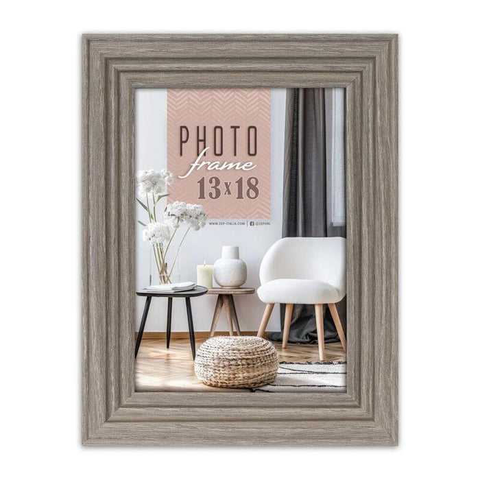 Zep Munich Grey            13x18 Holz  Rahmen              Aa657g